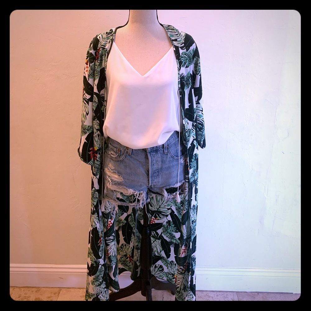 Rachel Zoe Tropical Kimono